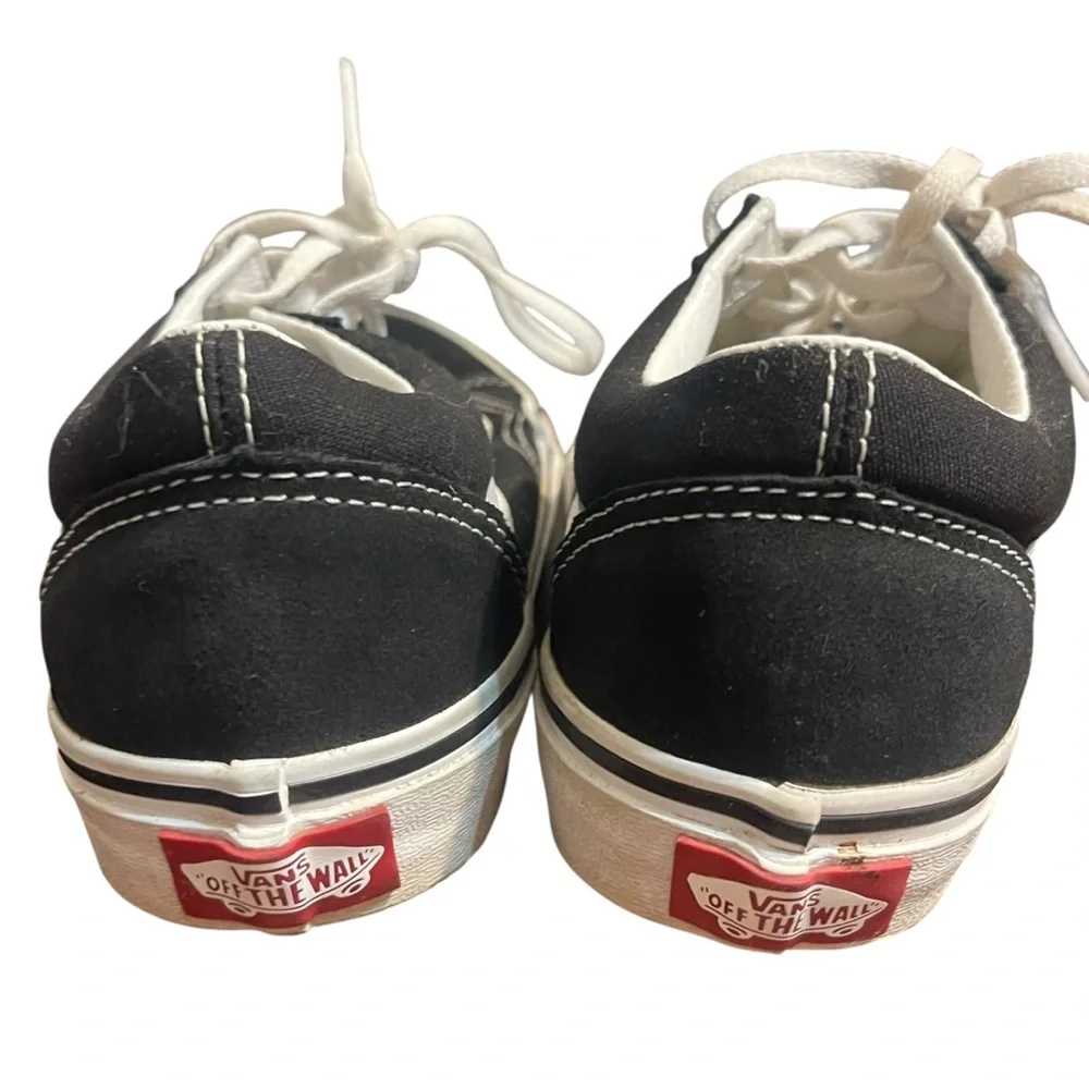 Vans Old Skool Black White‎ Classic Lace Uo Sneaker Shoes Kids 3